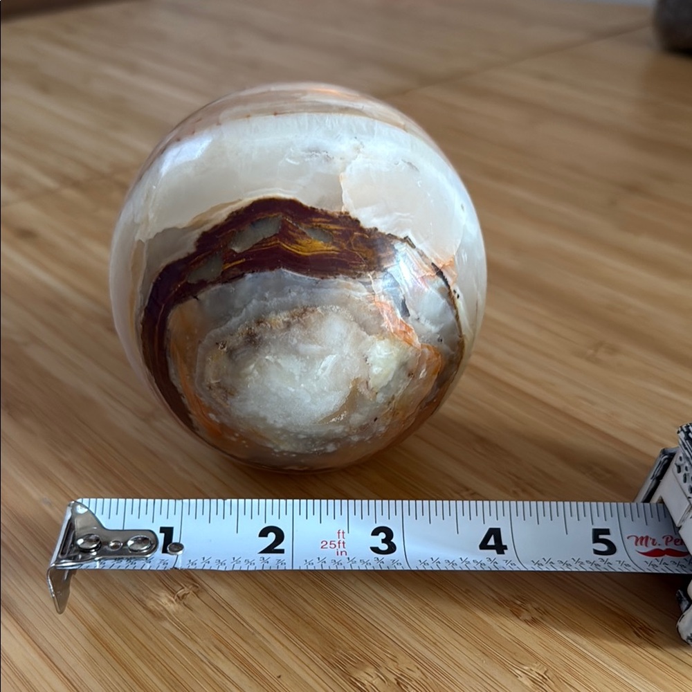 Natural Stone Sphere Decor